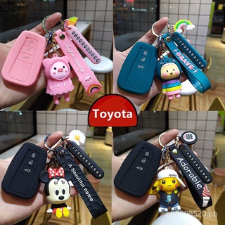 【Ax·safe】เคสกุญแจซิลิโคน สําหรับ Toyota Camry Vios Corolla altis Prius Wigo Yaris