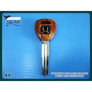 HONDA INTEGRA VET SOL ACURA CL ODESSEY PRELUDE ACCORD CIVIC CR-V CRX KEY BLANK "BLACK" (44)/กุญแจเปล่า กุญแจรถยนต์ฮอนด้า