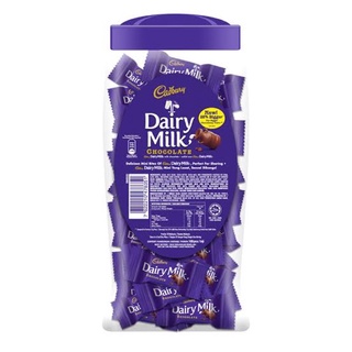 Cadbury Dairy Milk Chocolate แบบกระปุกใหญ่ น้ำหนัก 405 g BBF.27/10/23