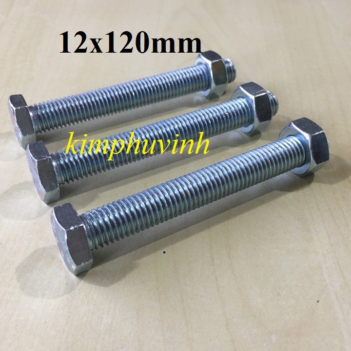 5 ชุด - M12x120mm 12mm BULIES - 12mm BULON SCREWS