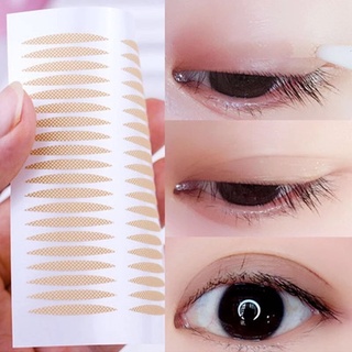 120 Psc Pack Fashion Olive-shaped Lace Transparent Eyelid Sticker / Breathable Double Eyelid Lift Strips Tape