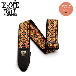 ERNIE BALL® P04090 สายสะพายกีตาร์ 3in1 ลวดลายศิลปะ รุ่น Classic Jacquard สำหรับกีตาร์โปร่ง/กีตาร์ไฟฟ้า/กีตาร์เบส