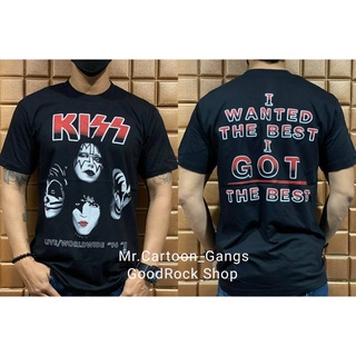 เสื้อยืด     วง KISS