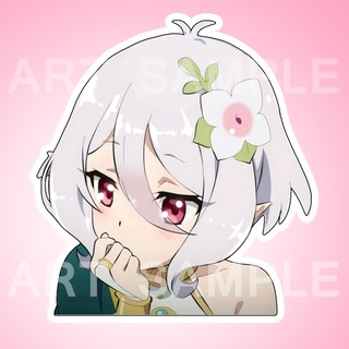 Kokkoro Princess connect สติ๊กเกอร์ น้องครก 2 ชิ้น Princess connect re dive Kokkoro Stickers