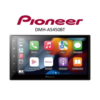 PIONEER DMH-A5450BT หน้าจอ 6.8 นิ้ว หน้าจอสัมผัส เชื่อมต่อ Apple CarPlay , Android Auto แบบไร้สาย