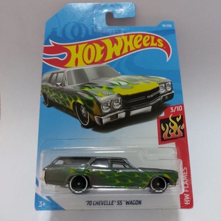 รถเหล็ก Hotwheels 70 CHEVELLE SS WAGON (ib36)