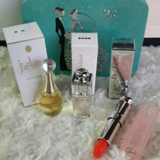 Set Dior กล่องเหล็ก แพ็คเกจน่ารักมากๆๆ