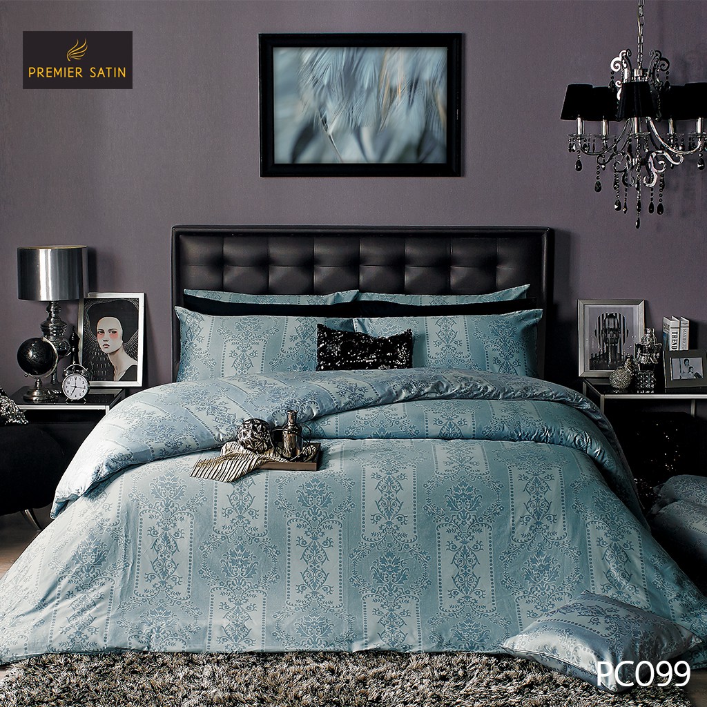 Royal Touch ผ้านวม 60"x80" Cotton sateen 100% ป้องกันไรฝุ่น นุ่มลื่นเงางามดุจไหม PC.3