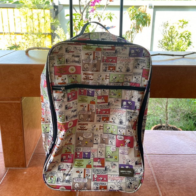 กระเป๋าล้อลาก Hapitas ลายสนูปปี้ ของแท้ 100% จากญี่ปุ่น