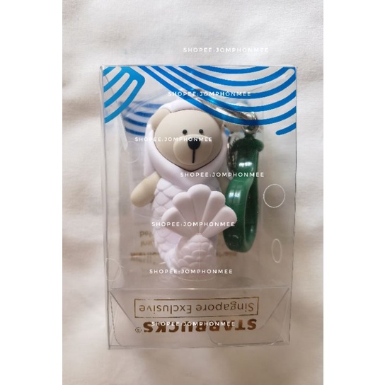 พวงกุญแจ​ 2020​ Starbucks​ Singapore​ Exclusive​ Merlion​ Bearista​ Keychain