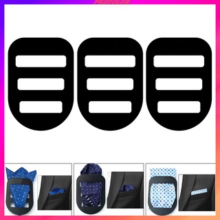 [BigSale] 3pcs Pocket Square Holder Men Suit Accessories For Men Keeper 8x12cm