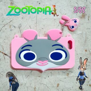 พร้อมส่งเคสซิลิโคนกระต่ายJudy rabbitสำหรับไอโฟน5/5S ราคา 130 บาทส่งฟรี