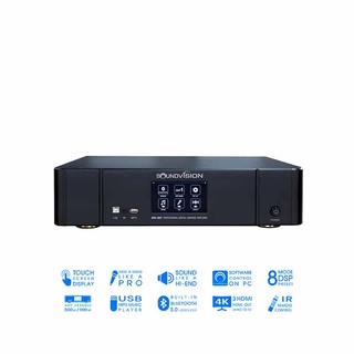 SOUNDVISION DKA-900 *ของแท้รับประกันศูนย์* แอมป์คาราโอเกะ บลูทูธ, 2×450W, Built-in DSP, รองรับ 4K HDMI ARC