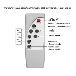 รีโมทคอนโทรลอัจฉริยะสําหรับควบคุม แผงวงจรแหล่งกําเนิดแสง ไอพี67 รีโมทคอนโทรลเฉพาะสําหรับไฟถนนพลังงานแสงอาทิตย์