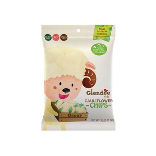 Glendee Kids Cauliflower Chips เกลนดี้คิดส์กะหล่ำดอกกรอบ 9 กรัม