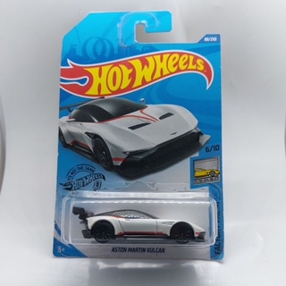 รถเหล็ก Hotwheels ASTON MATIN VULCAN สีขาว (ib025)