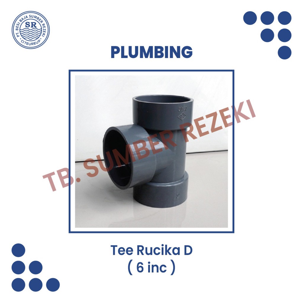 ช่างประปา Rucika D (6 inc)