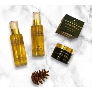 AURORA GINSENG GOLD SERUM &amp; Cream  set 2+1