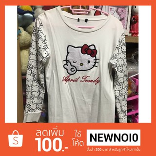 เสื้อคิตตี้ มือสองสภาพดี เสื้อยืด