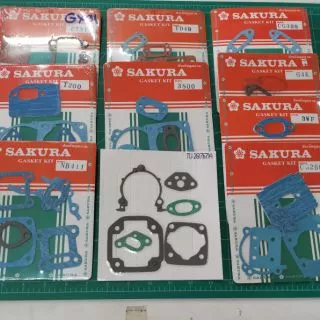 ปะเก็นชุด เครื่องตัดหญ้า เครื่องพ่นยา 411 TL26 CG260 CG328 T200 TD40 G4K 3800 3WF GX31 ปะเก็น