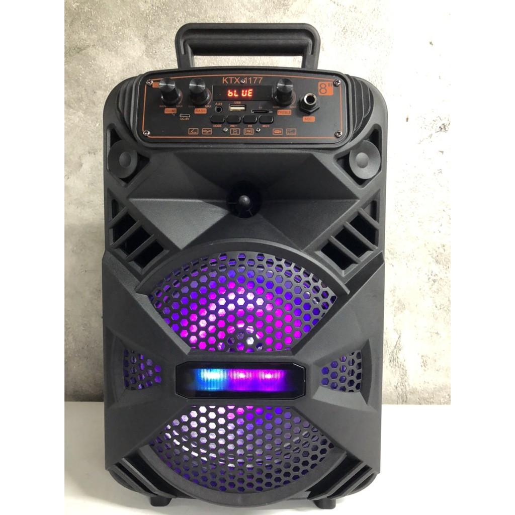 *ส่งรุ่นKTS-1175 แทน *KTX-1177// ปรับเบสได้! ลำโพงบลูทูธ KTX-1177ดอก8นิ้ว 20วัตต์ เสียงดังกระหึ่ม  ไมโครโฟน+รีโมท+