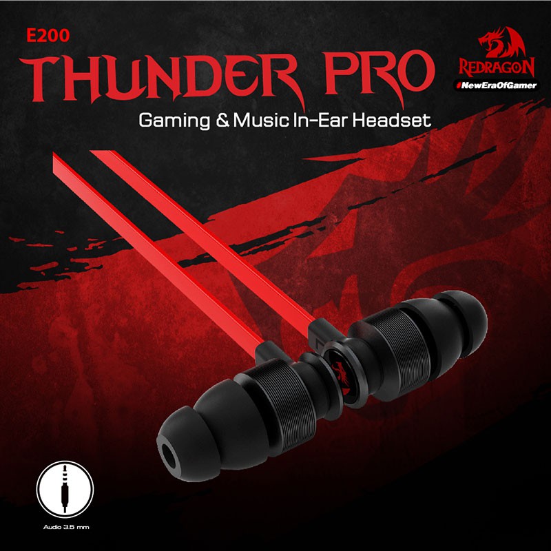 Redragon Thunder Pro E200 In-ear-Headset #หูฟัง