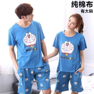 ชุดเชท โดเรม่อน ใส่นอน ใส่อยู่บ้าน ใส่คู่ก็น่ารักจ้า