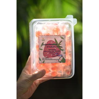 เยลลี่สอดใส้สตอเบอรี่น้ำหนัก 350 กรัม #Jelly Strawberry