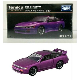 รถเหล็กTomica (ของแท้) Tomica Premium Original SILEIGHTY (RPS13 Kai) สีพิเศษสีม่วง