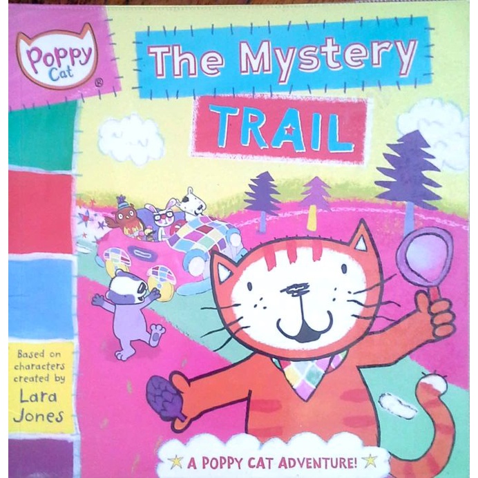 4 Poppy Cat TV: Mystery Trail by Lara Jones หนังสือมือสอง นิทาน ปกอ่อน