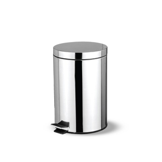 ถังขยะสแตนเลสทรงกลม COMBI WARE RO12L-KL-010   ถังขยะ  Stainless Steel Round Trash Can COMBI WARE RO12L-KL-010