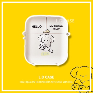 🚀จัดส่งภายใน24ชั่วโมง🚚เคส Airpod 3 ลูกสุนัข แฟชั่น วัสดุ PC Case Airpod pro4 Airpod 1 gen2 soft case