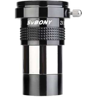 SVBONY SV137 2x บาร์โลว์เลนส์ พร้อม T-thread ตัวผู้ อุปกรณ์เสริมกล้องโทรทรรศน์เคลือบหลายชั้นแบบโลหะ 1.25 นิ้ว