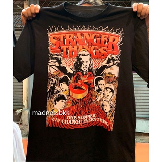 Stranger Things เสื้อยืด สกรีนหน้าหลังสามารถปรับแต่งได้