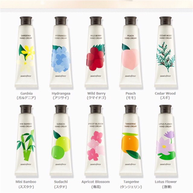 (Preorder) Innisfree Hand Cream Shopee Thailand