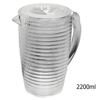 เหยือกน้ำกลมมีลอน แบบลอนรอบเหยือก 2200 ml. by สุวภัทร SWP Shop