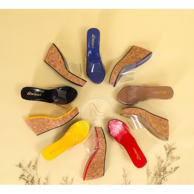 Elizaselleria Wedges รองเท้าแตะสําหรับผู้หญิง Ss18 Ch7773 Z3Rv696