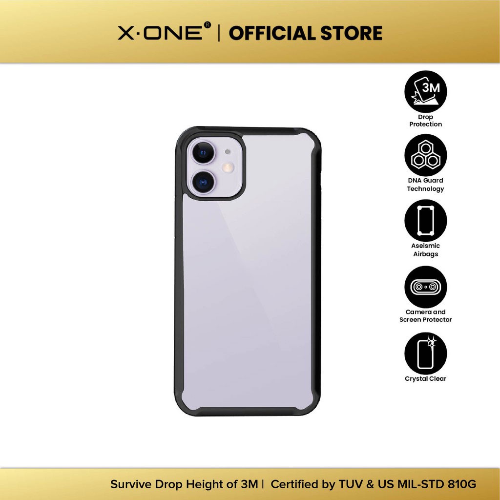 X.One Dropguard 2.0 Clear For i Phone 11 Impact Protection Case