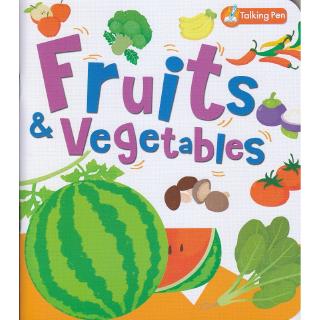 Se-ed (ซีเอ็ด) : หนังสือ Fruits&amp;Vegetables(ซีรีส์ 8 เล่ม)(talking pen)