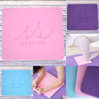 Seasire Cushion Pad ที่รองเข่า แผ่นรองกันกระแทก แผ่นรองศอก รองเข่า โยคะ Fitness Pilates Plank Elbow Knee Yoga Pad