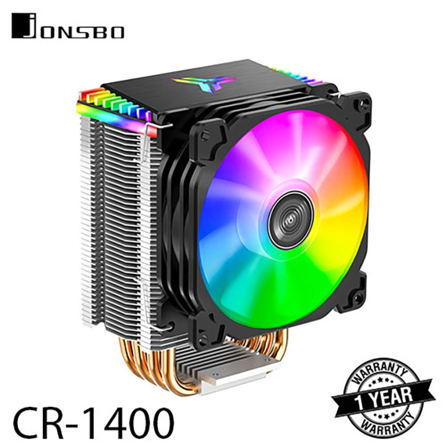 CPU Cooler Jonsbo CR-1400 พัดลม CPU Cooling - คูลเลอร์ HSF RGB CR1400