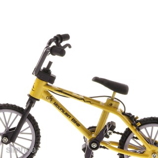 [SIMHOA] Finger Bike, Miniature Mountain Bicycle Toys For Children Boys Extreme Sports Gift - Yellow