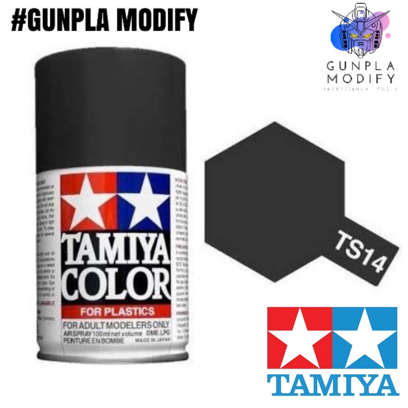 TAMIYA TS-14 Black สเปรย์กระป๋อง ขนาด 100 ml