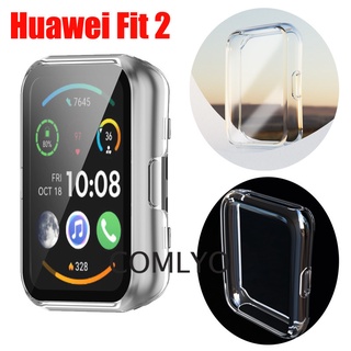 Huawei Fit 2 Fit2 เคสสมาร์ทวอทช์ สร้อยข้อมือ กันชน เคสป้องกัน TPU นิ่ม