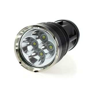 ไฟฉาย 4 ตา SKYRAY 4 x Cree XM-L2-T6 LED 6800Lm พร้อมถ่านชาร์จ