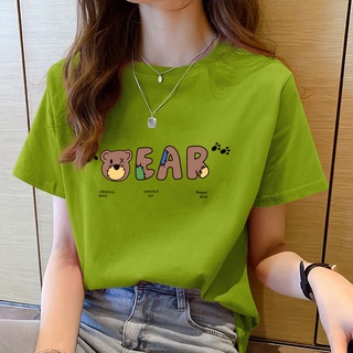 🚚 พร้อมส่ง 🚚 เสื้อยืด เสื้อผู้หญิง 🌸 เสื้อผ้าผู้หญิง เสื้อยืดผู้หญิง 🌸 เสื้อยืดสวยๆ แฟชั่นสไตล์เกาหลี 🌸 #W32