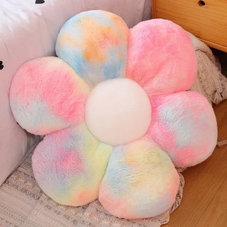 COD🌺หมอนดอกไม้, ใบหน้าน่ารัก 35-55 ซม. หมอนดอกไม้, หมอนขนฟูน่ารัก, หมอนโซฟา