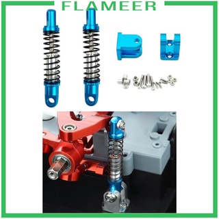 [Flameer] โช๊คอัพหน้า อุปกรณ์เสริม สําหรับรถไต่หินบังคับ Wpl D12 D42 1/16 Diy 2 ชิ้น