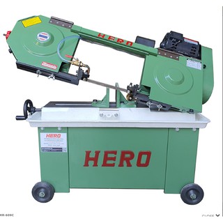 เครื่องเลื่อยสายพานขนาด 6 นิ้ว HERO รุ่น HR-609C ผลิตในประเทศไทย