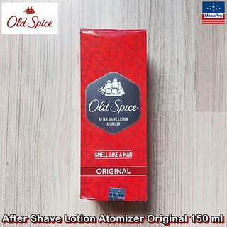 Old Spice® After Shave Lotion Atomizer Original 150 ml โอลด์ สไปซ์ ผลิตภัณฑ์บำรุงผิวหน้า หลังการโกนหนวด